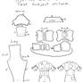 Chell costume jumpsuit pattern
