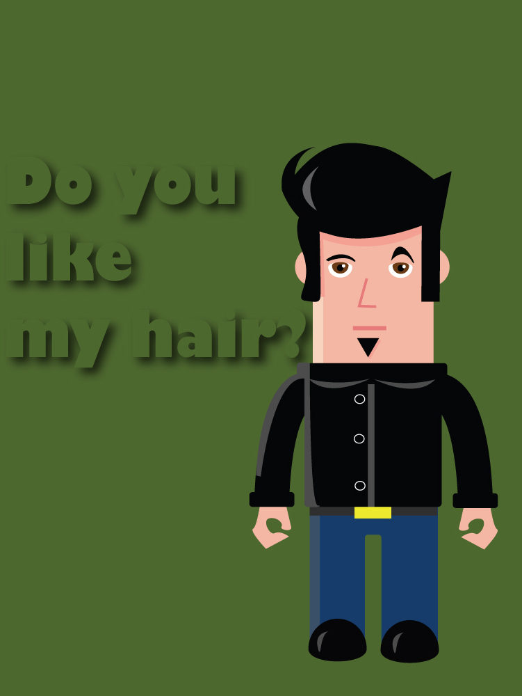 Do you like my hair?