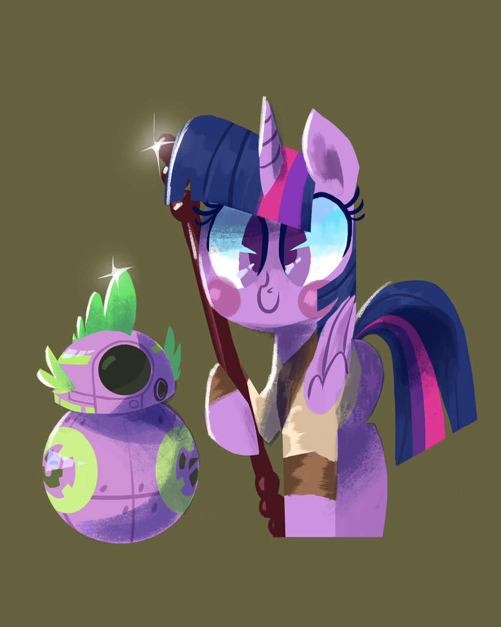 Reylight Sparkle and SK-8 by TalonsofIceandFire
