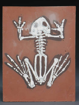 Frog Skeleton Tile