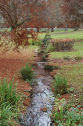 Fluss im Herbst