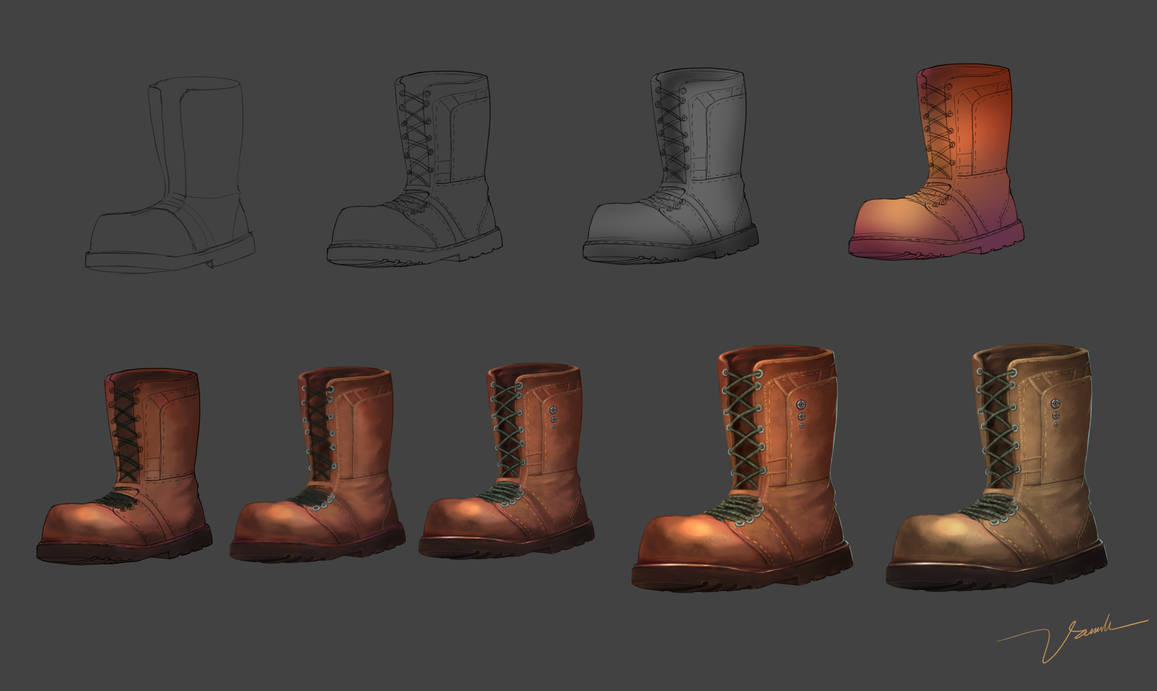 Boot Script Art Boot by whitefangvanish on DeviantArt