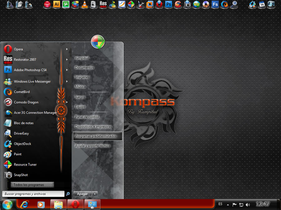 Kompass - Windows 7 VS by rumpibul