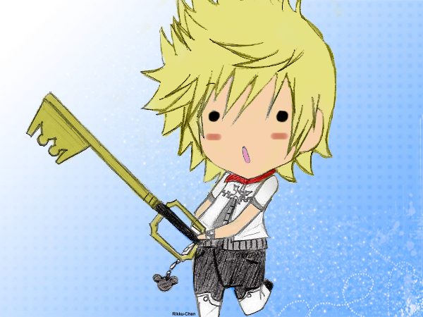 Chibi Roxas by kakashisblondielemon on DeviantArt
