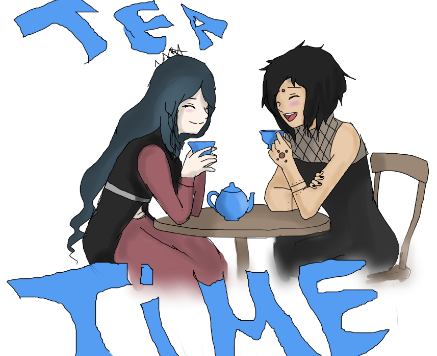 Tea time colored