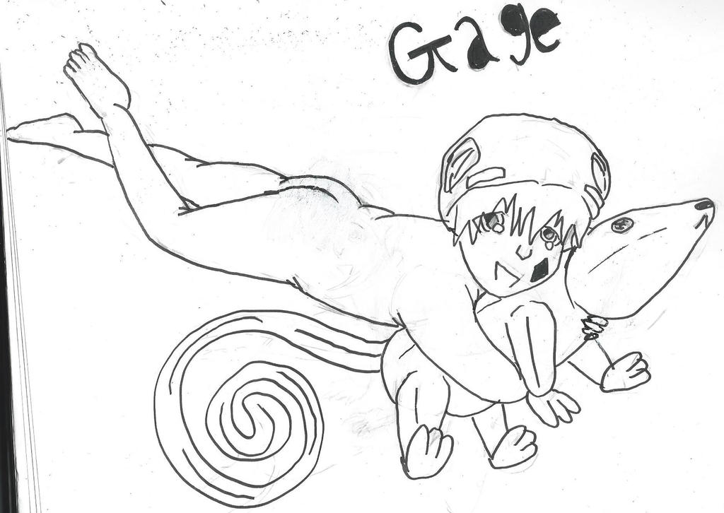 Gage as a baby again