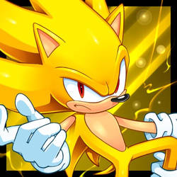 Super Sonic(The Hedgehog invincible)