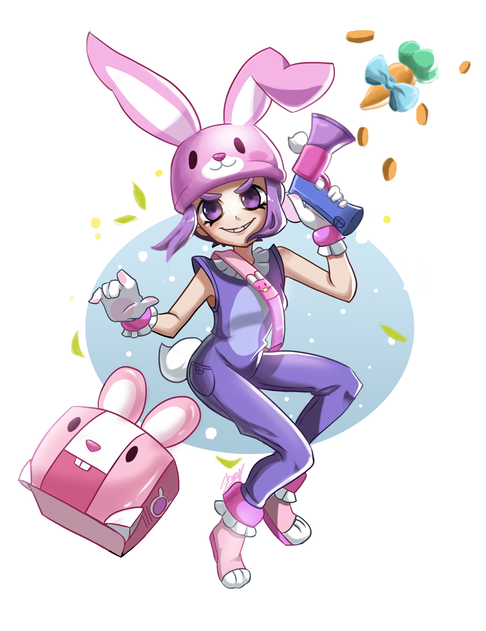 Bunny Penny By Shinymoonblue On Deviantart - penny bunny brawl stars fan ar...