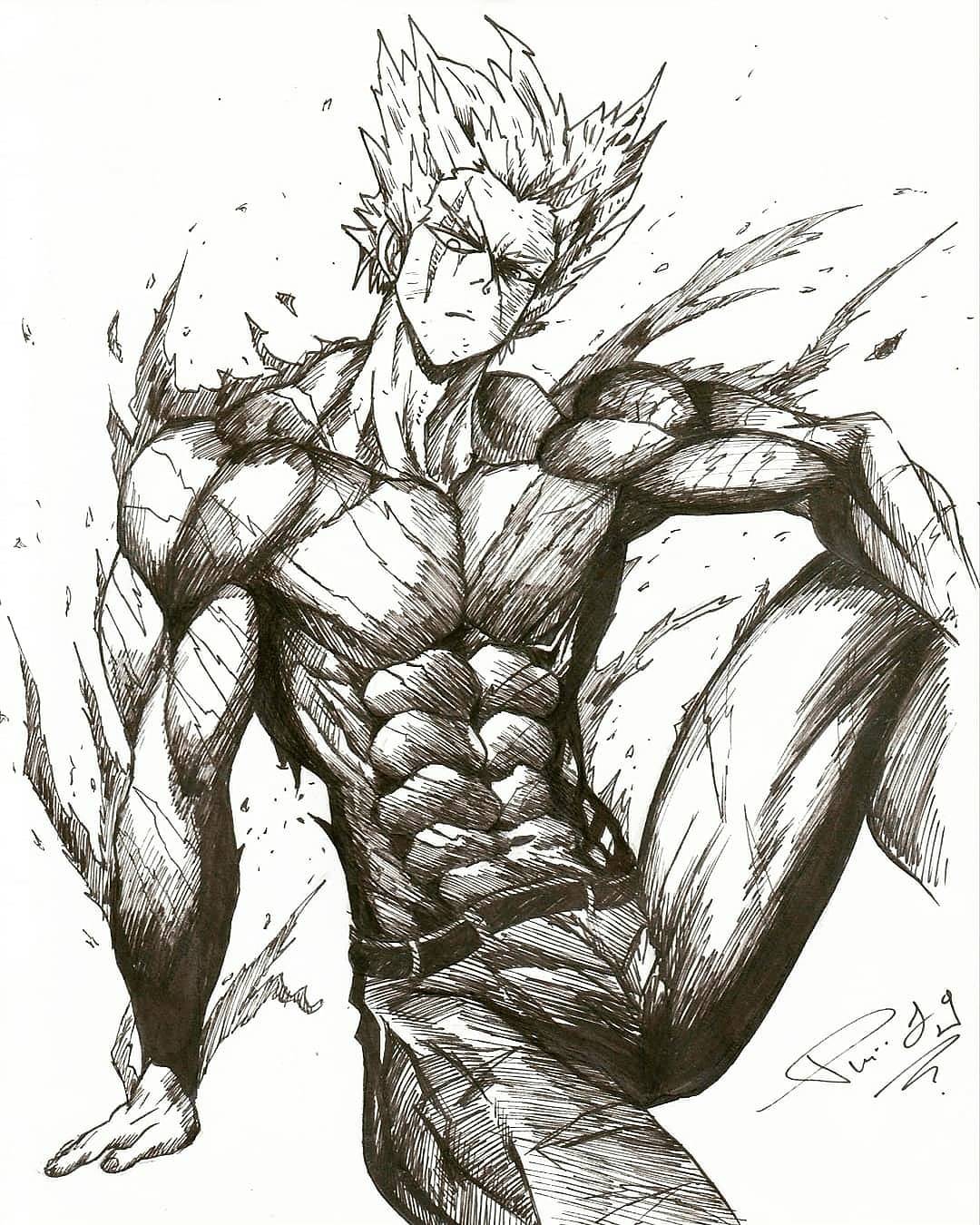 Normal Garou One Punch Man : Garou by VanFranzen on DeviantArt