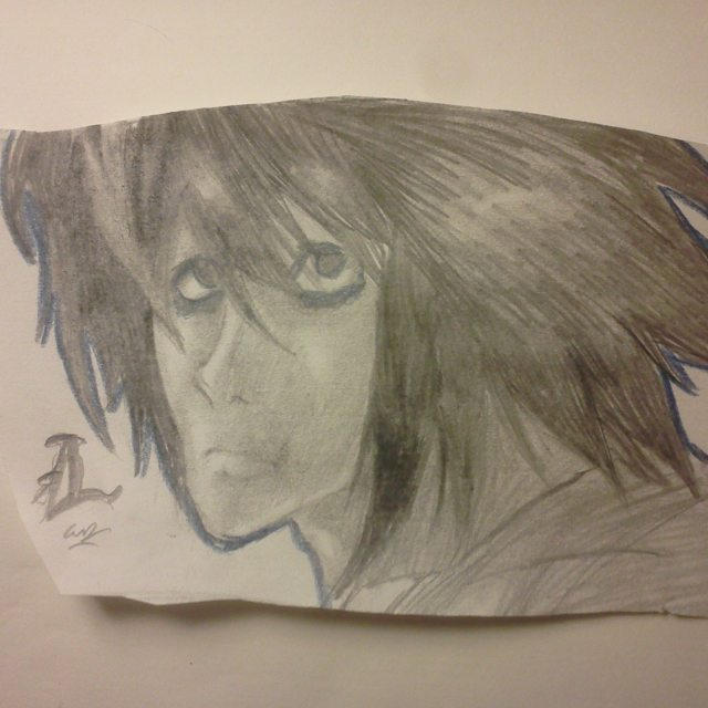 Deviantart La Note L -Death Note- by amyevans468 on DeviantArt