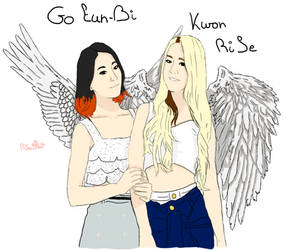 Two Angels Go EunBi Kwon RiSe