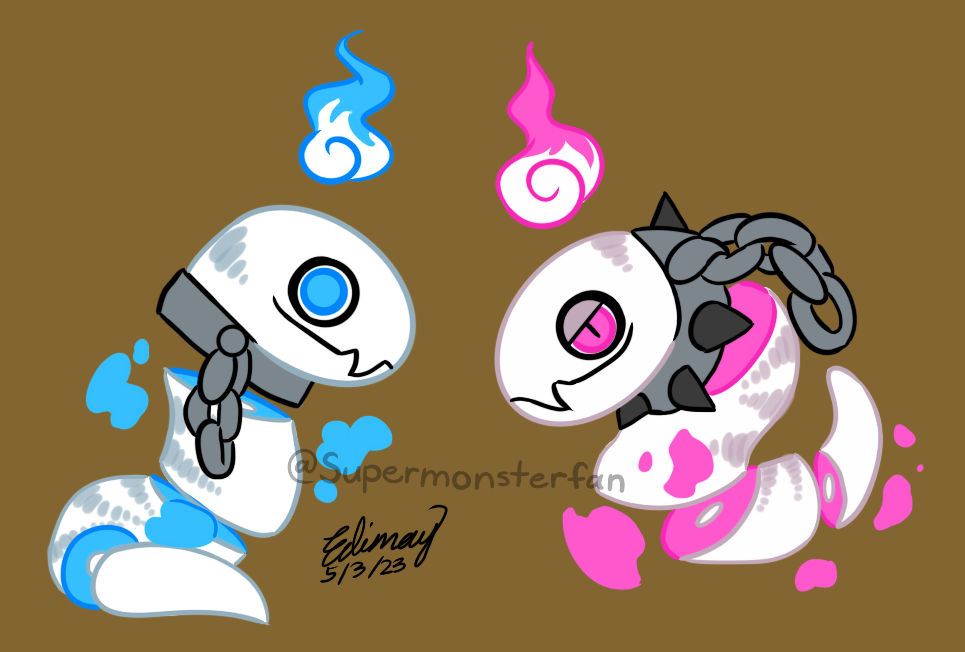Ghost snakes by Supermonsterfan on DeviantArt