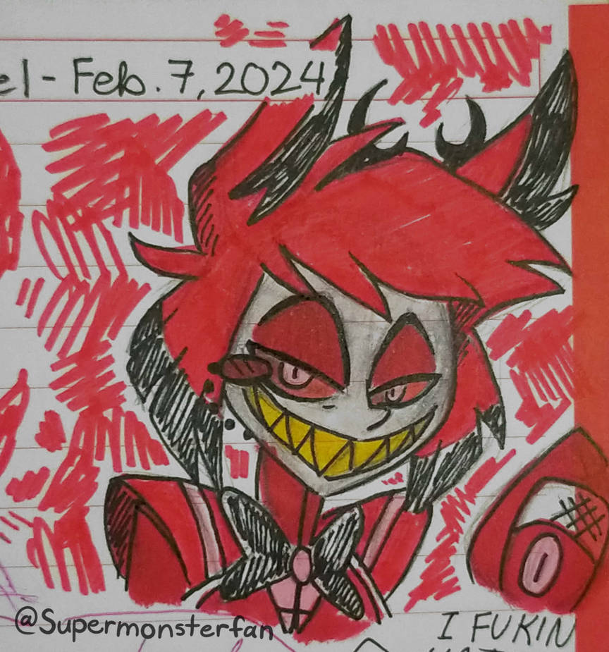 Alastor Hazbin Hotel Fanart By Supermonsterfan On DeviantArt alastor-hazbin-hotel-fanart-by-supermonsterfan-on-deviantart