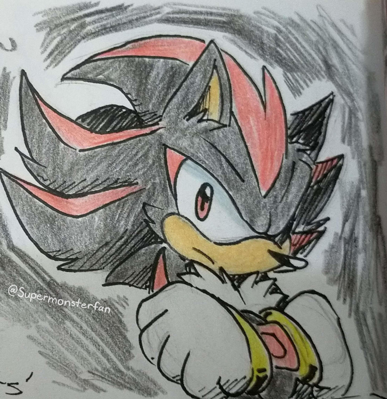 Shadow The Hedgehog By Supermonsterfan On DeviantArt shadow-the-hedgehog-by-supermonsterfan-on-deviantart