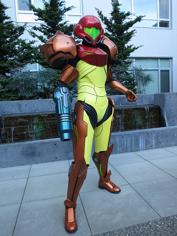 3D printed Samus cosplay 12