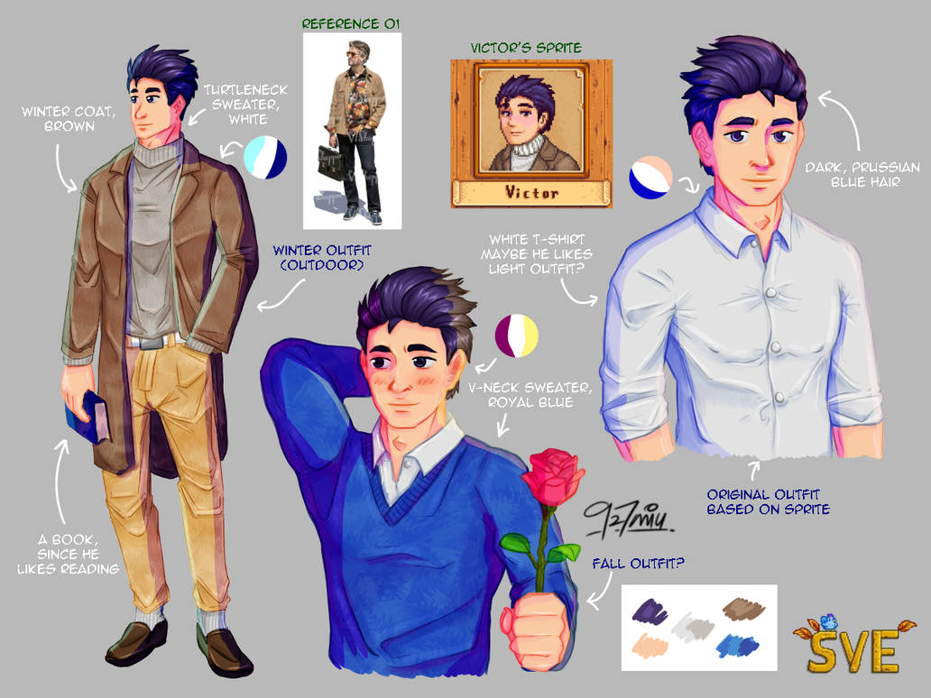 Victor Stardew Valley Expanded Mod by 927miu on DeviantArt
