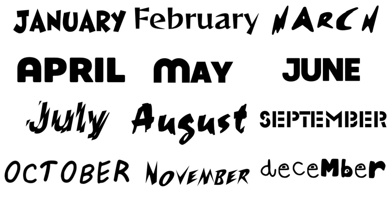 Font Month Deviantart Font Month 2019-2020 by Objectterrorhoney2 on DeviantArt
