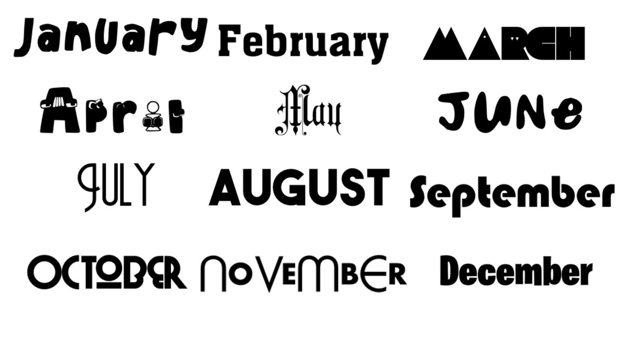 Font Month Deviantart Font Month 2021-2022 by Objectterrorhoney2 on DeviantArt