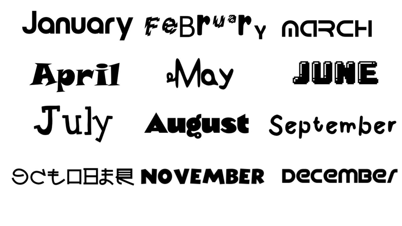 Font Month Deviantart Font Month 2022-2023 by Objectterrorhoney2 on DeviantArt