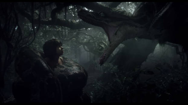 Kaa and Mowgli Jungle Book tv spot