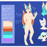 Anthro Summer [ reference sheet ]