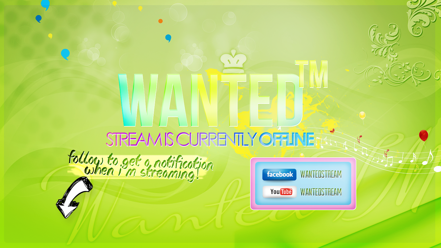 'Stream Offline' Image for WantedTM @ ePvPers