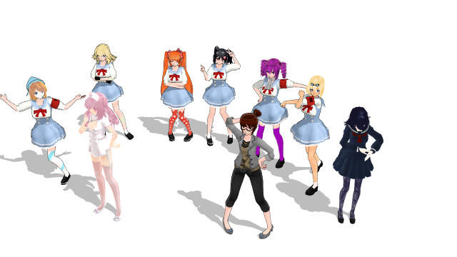 YANDERE SIMULATOR RIVALS!!!!!!!!! by undertalechibi on DeviantArt
