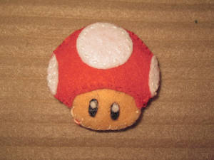 Mario red mushroom