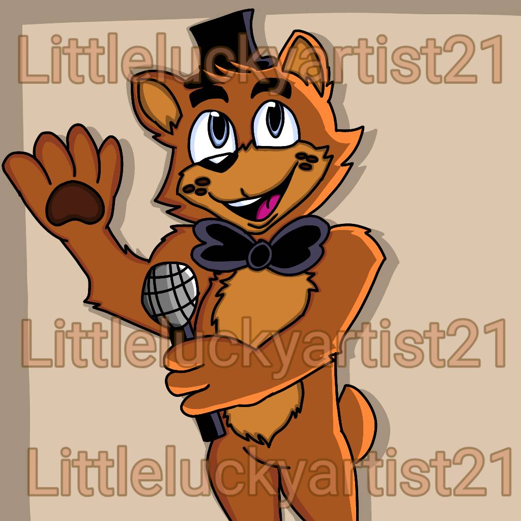 Freddy Fazbear drawing by cherrysodaryuzaki on DeviantArt