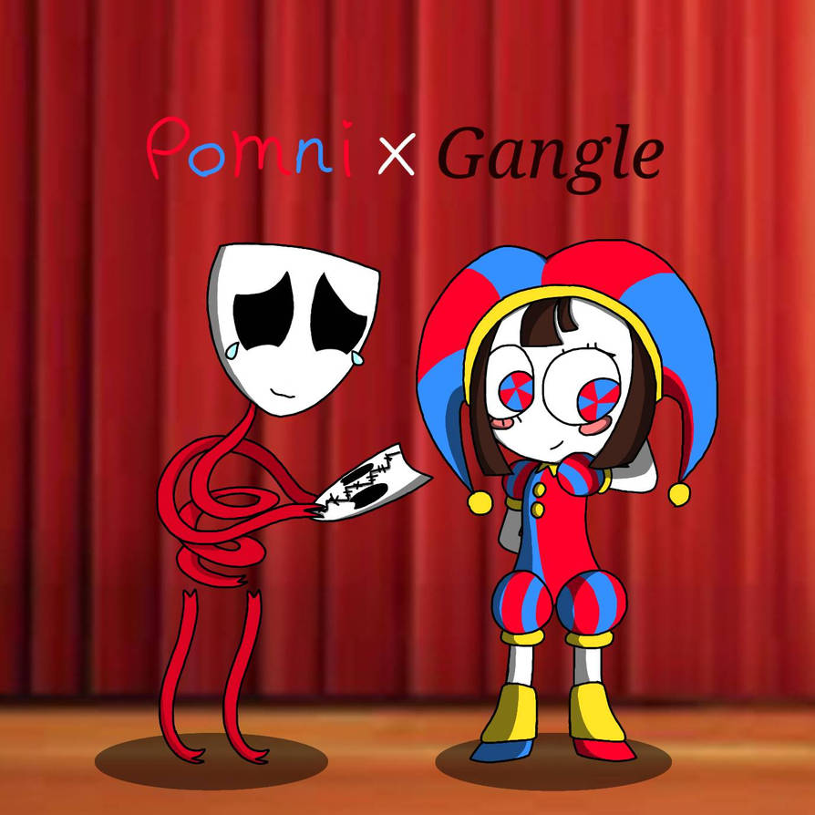 Pomni X Gangle by SomepplDo on DeviantArt