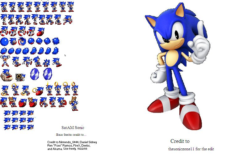 Sonic Advance Sprites by sonawchannel on DeviantArt