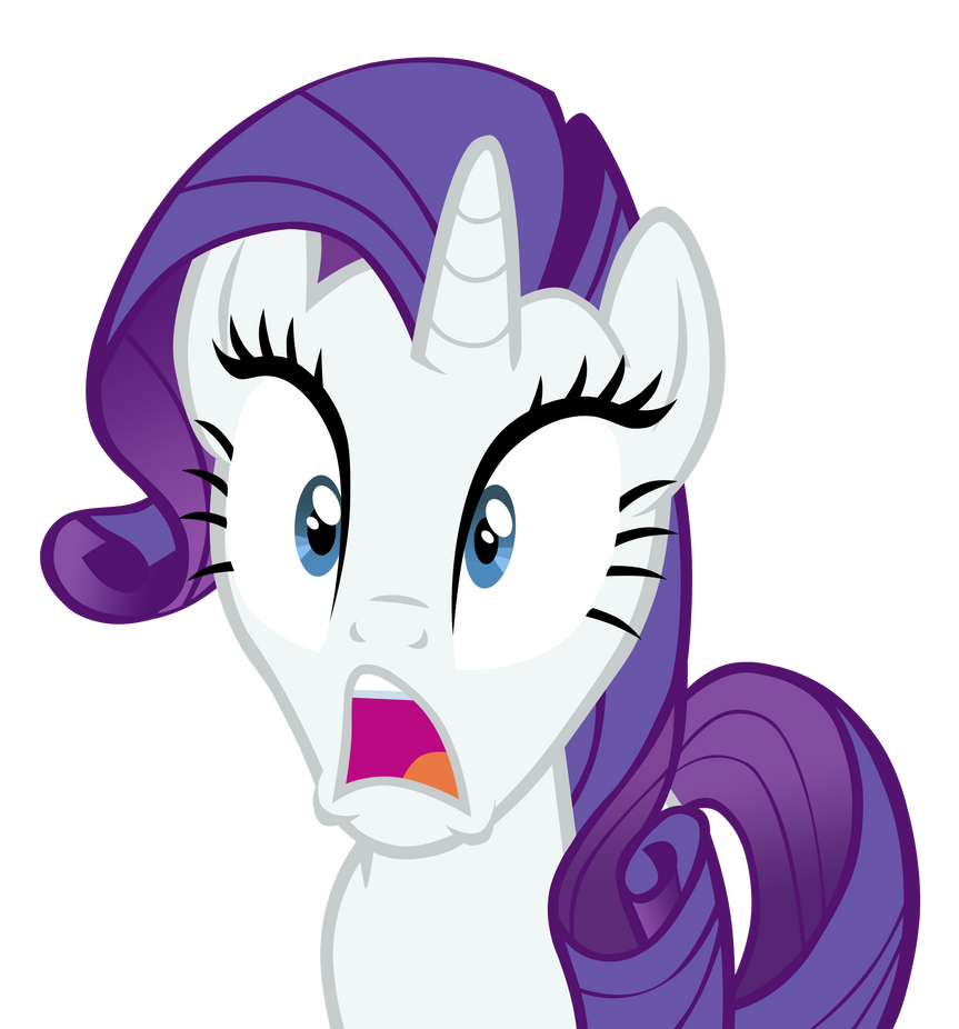 Shocked Rarity by elenita93 on DeviantArt