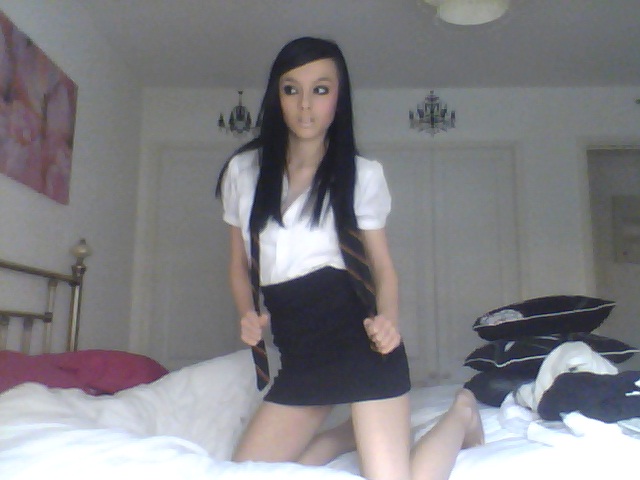 naughty school girl