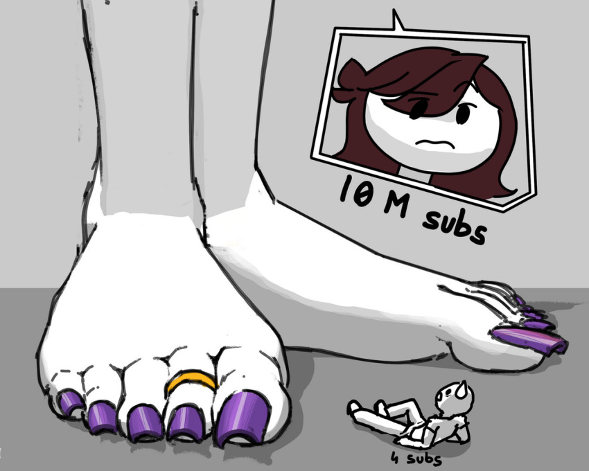 Jaiden feet reupload 1 by gamer10319 on DeviantArt