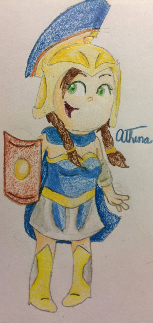 Athena Roses Deviantart Athena by postcretaceous on DeviantArt