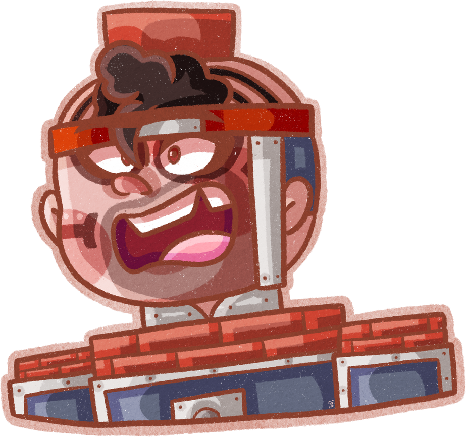 HardHeaded?! by postcretaceous on DeviantArt