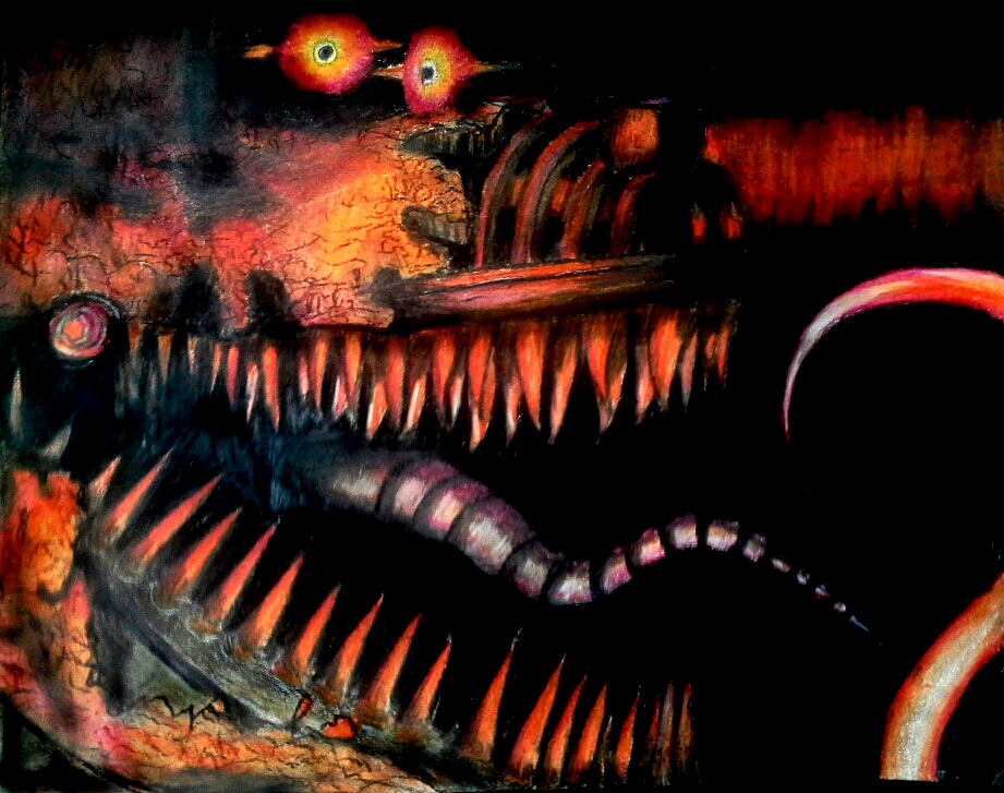 Nightmare Foxy Fnaf by IsaSaldareli on DeviantArt