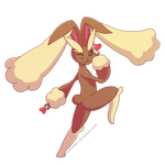 Lopunny-Charm by Sandstormer