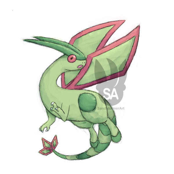Flygon by Sandstormer on DeviantArt