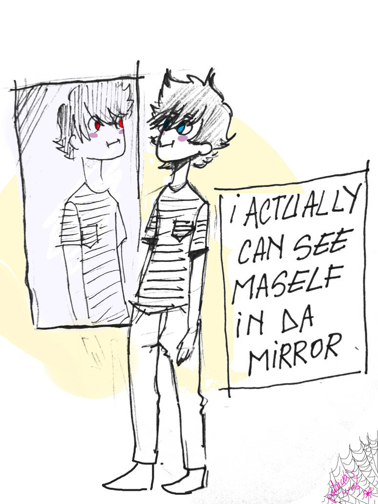 Vampire reflection by patricia-s-web on DeviantArt