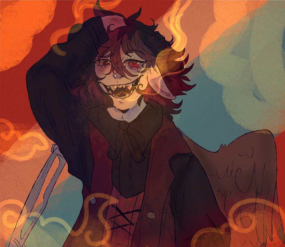 Pyromaniac by Blyadavyga on DeviantArt