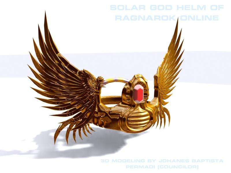 Solar God Helm by Councilor on DeviantArt