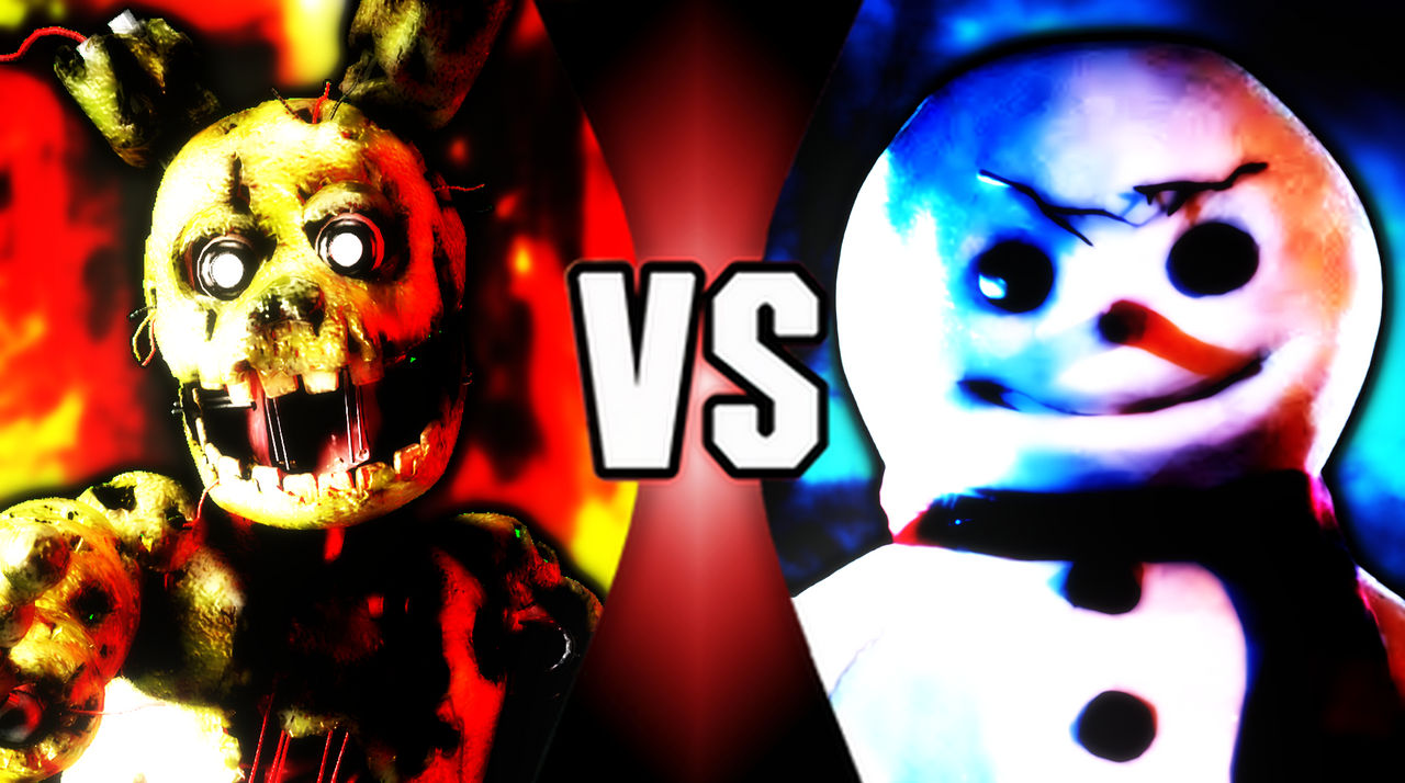 Springtrap VS Jack Frost by GoldenBalls35 on DeviantArt