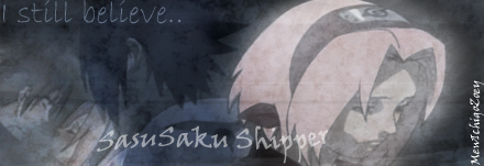 SasuSaku Shipping Banner by MewIchigoZoey