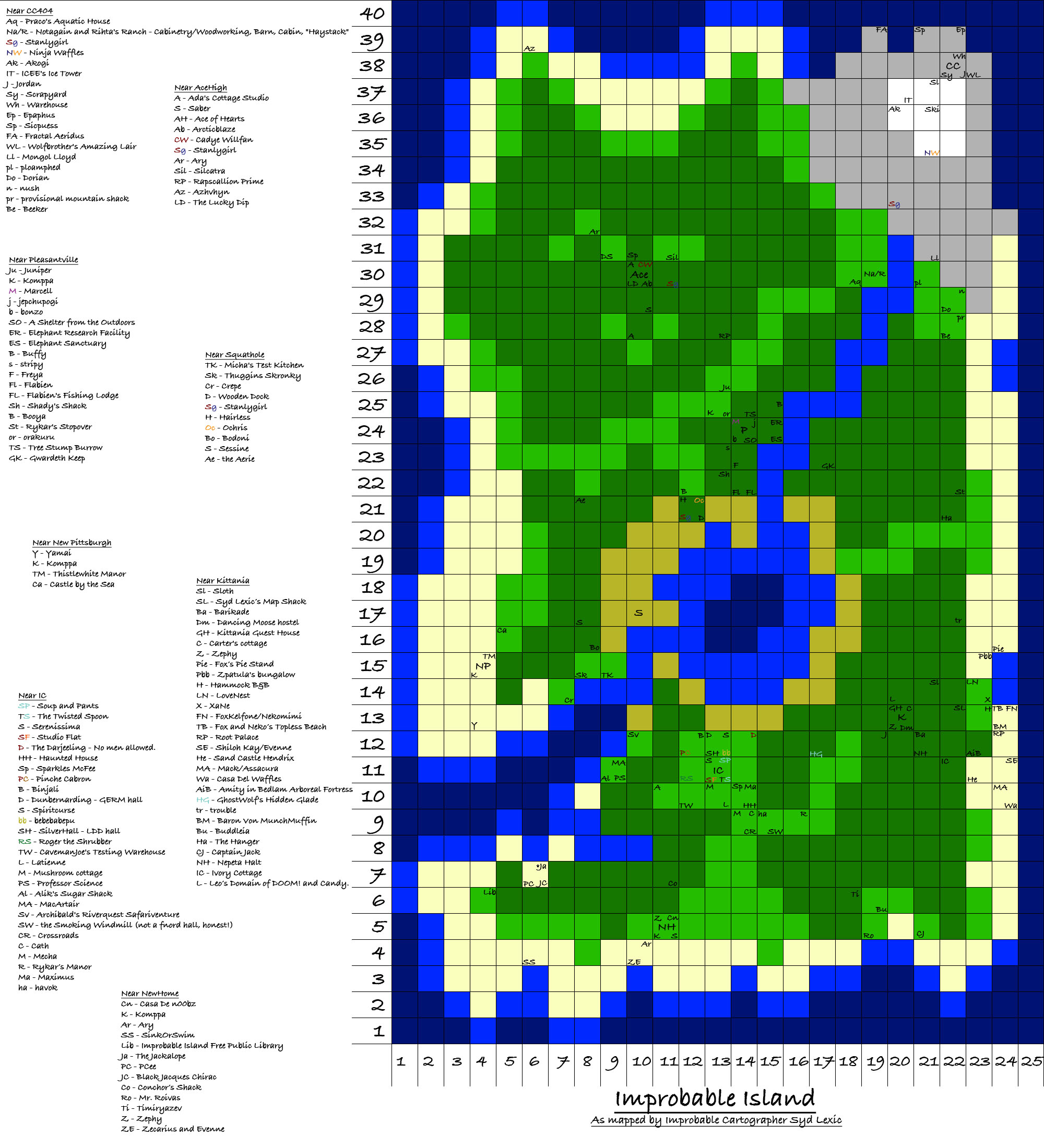 Islands Of Adventure Map by blunose2772 on DeviantArt