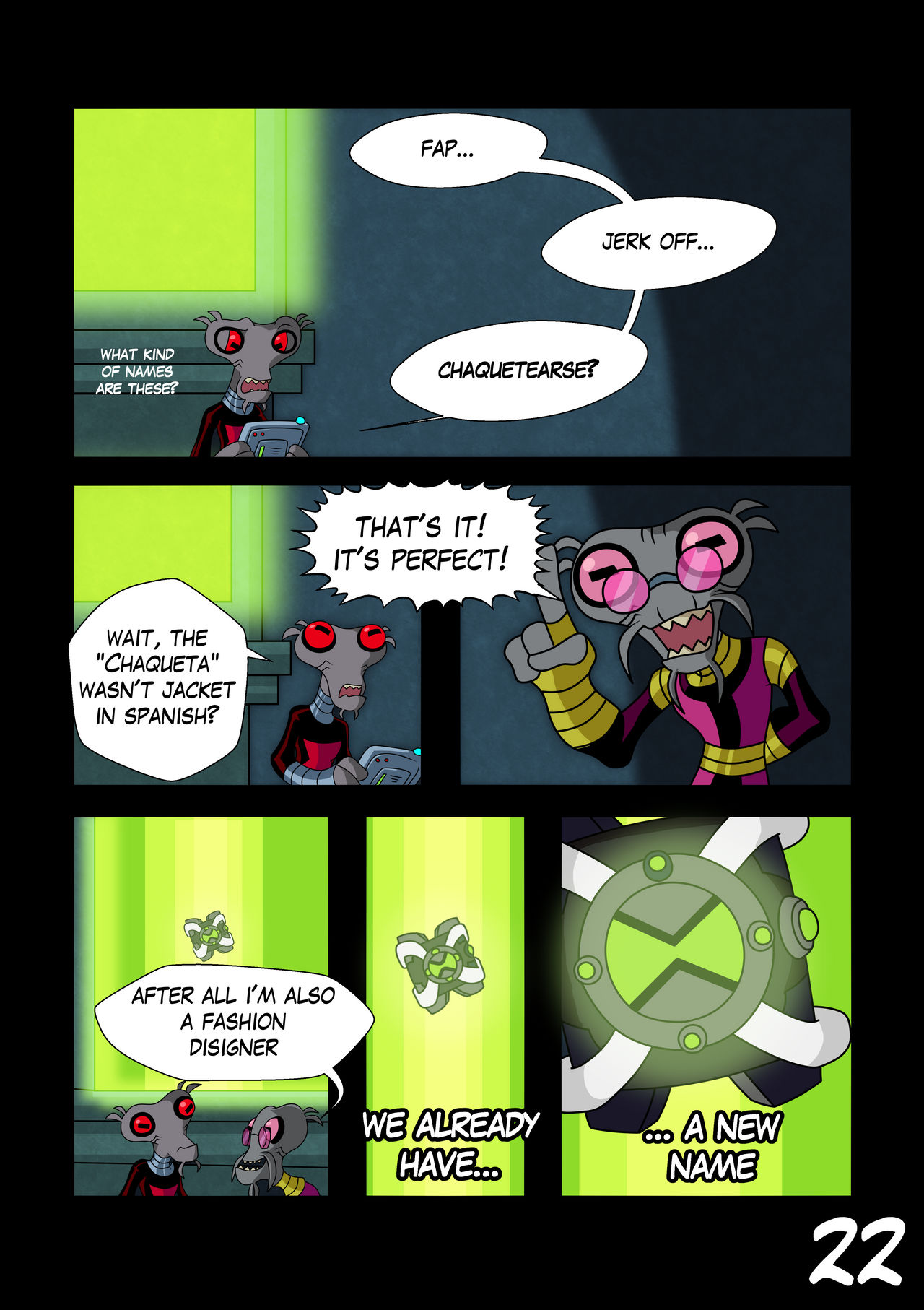 Ben10 Chaquetrix: Official Comic - Chapter 2 22/27 by ChaquetrixOficial ...