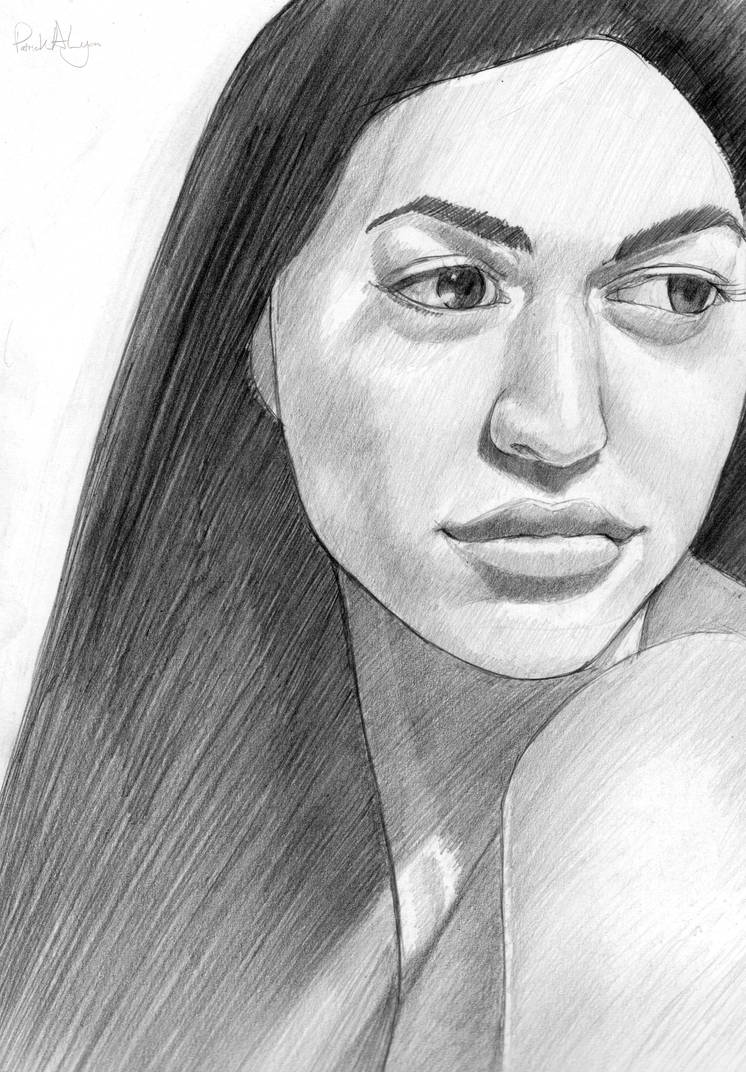 Alluring Middle Eastern Woman 2 by PatricksDrawings on DeviantArt
