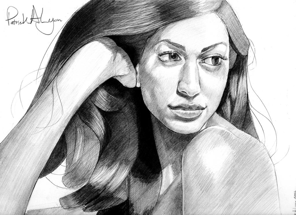 Alluring Middle Eastern Girl by PatricksDrawings on DeviantArt