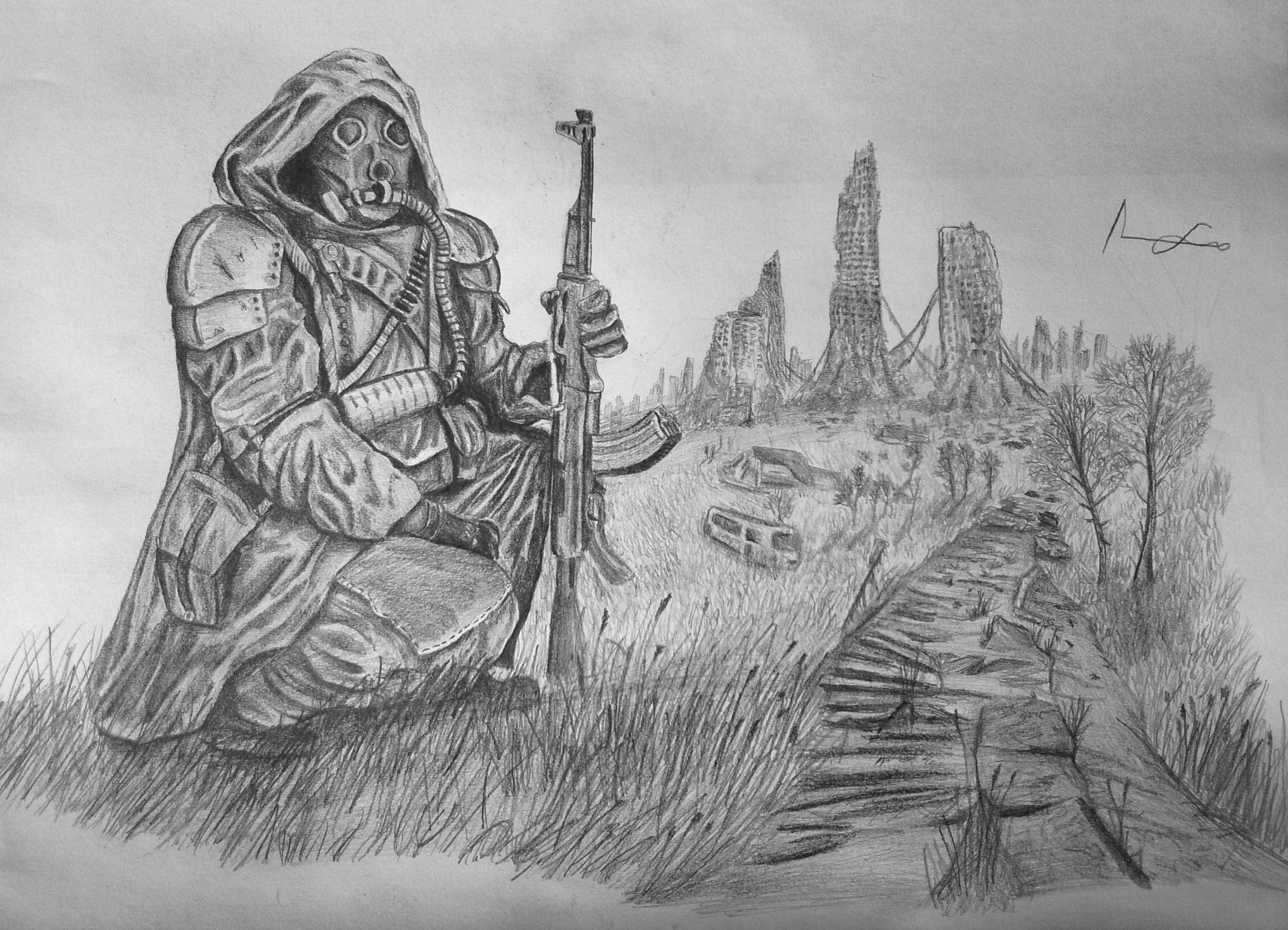 Dystopian Landscape Dystopia Drawing imgcheesecake
