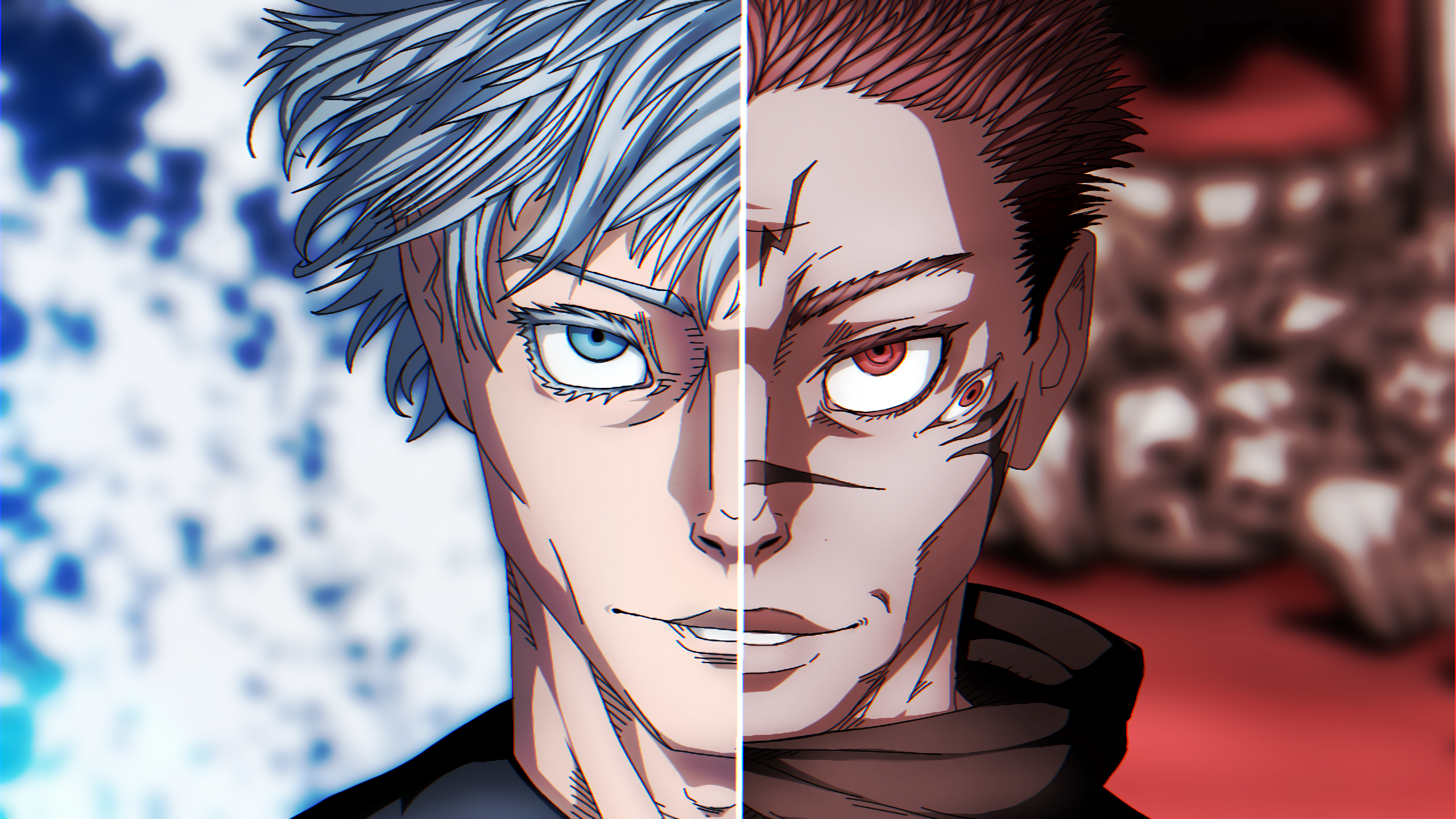 Jujutsu Kaisen ( gojo ) ( sukuna ) by H0-04 on DeviantArt